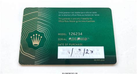 rolex garantiekarte verloren|rolex warranty card.